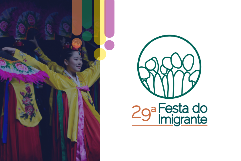 logo e foto de apresentação coreana